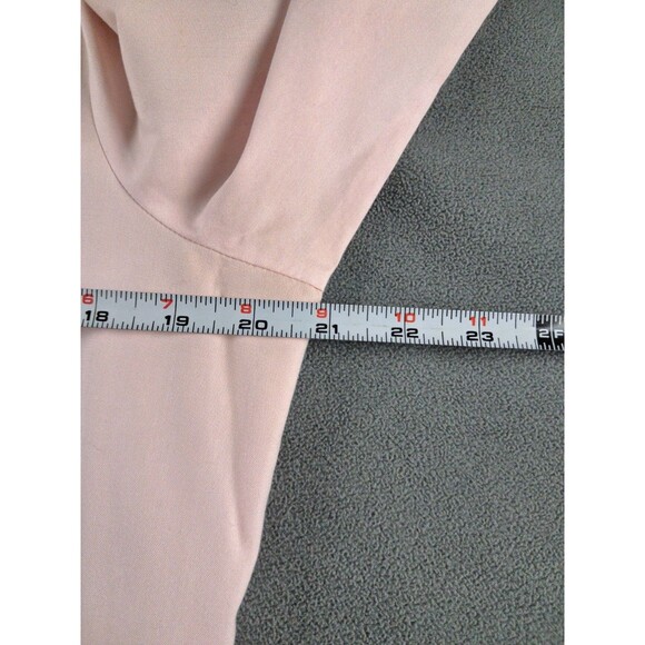 🩷Jones New York Collection Women’s Non-Iron Blouse Pink Size 10 Long Sleeve - Picture 11 of 11